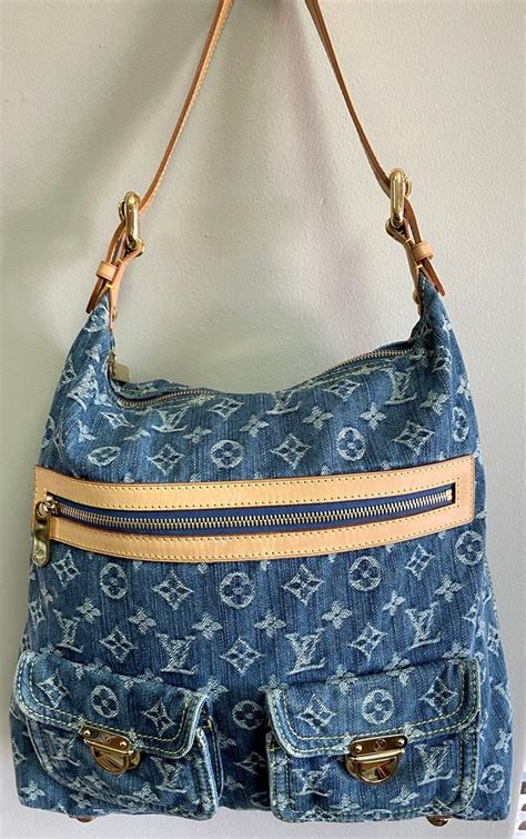 Louis Vuitton denim tote